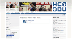 Desktop Screenshot of hcdu.ch